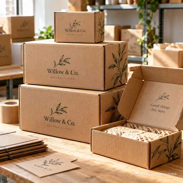 Kraft corrugated