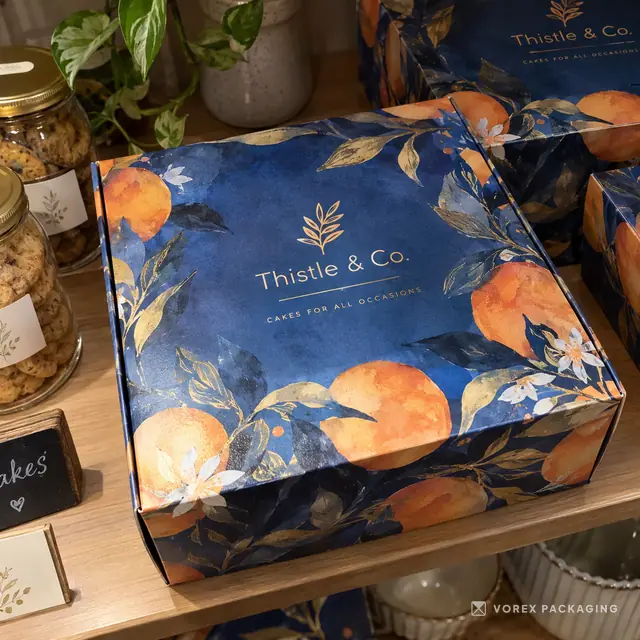 Cake Boxes for Bakeries by Vorex