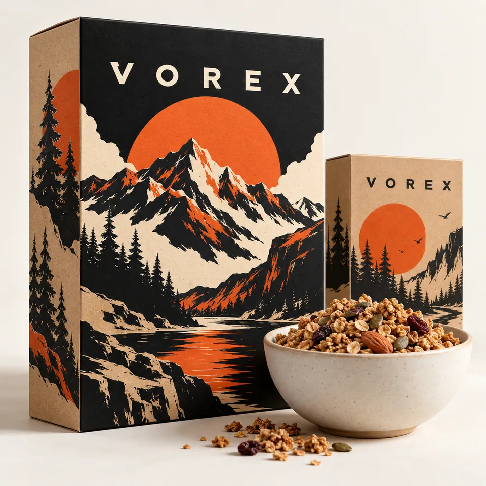 Custom Cereal Boxes by Vorex