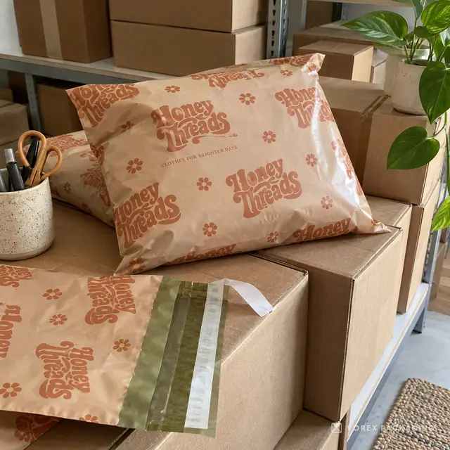 Compostable Shipping Mailers by Vorex
