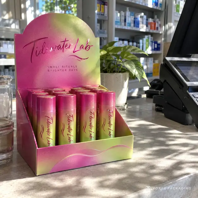 Countertop Display Cartons by Vorex