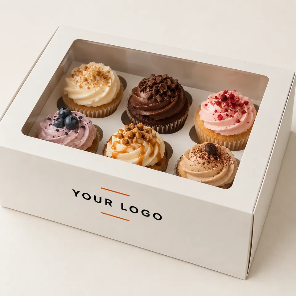 Custom Cupcake Boxes by Vorex