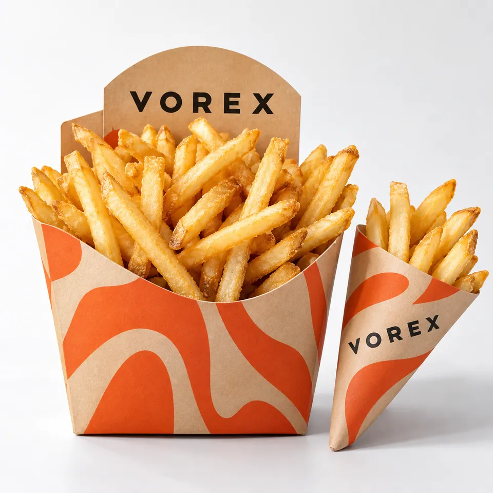 Custom French Fry Boxes by Vorex