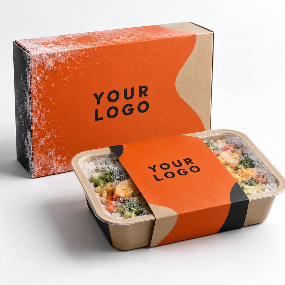 Custom Frozen Food Boxes by Vorex