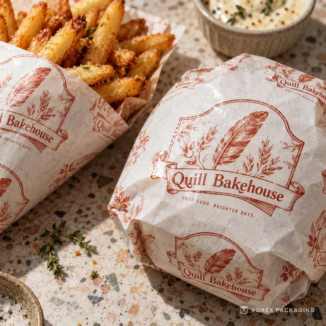 Greaseproof Wrapping Paper by Vorex