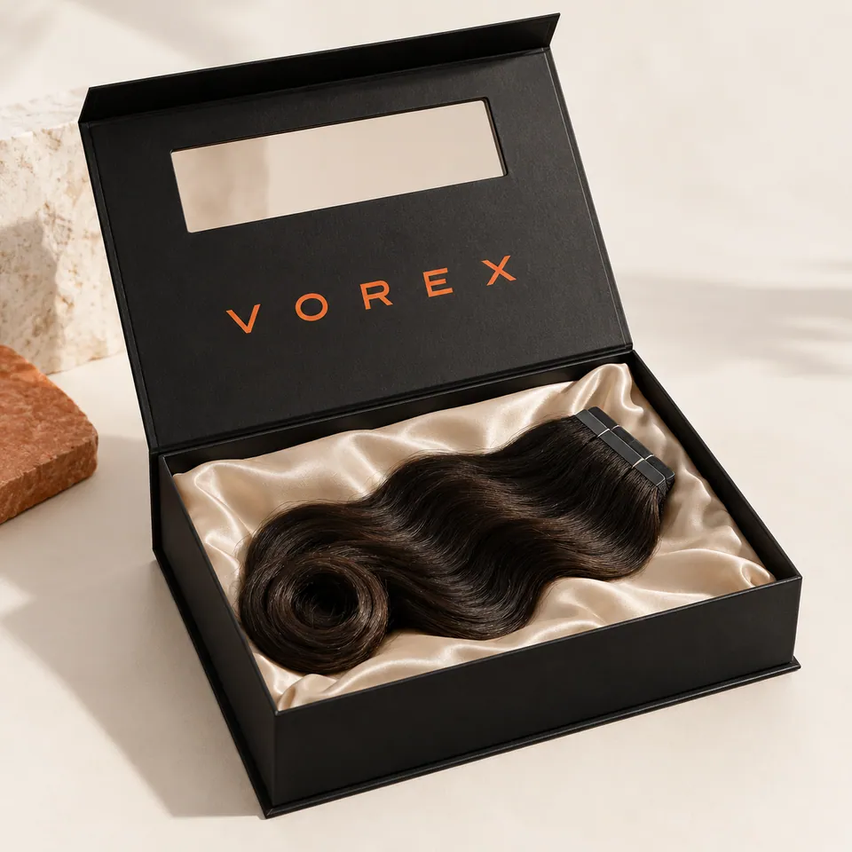 Custom Hair Extension Boxes by Vorex