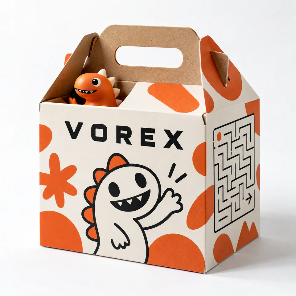 Custom Kids Meal Boxes by Vorex