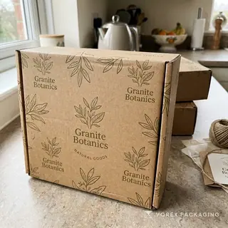 Brown Kraft Mailer Boxes by Vorex