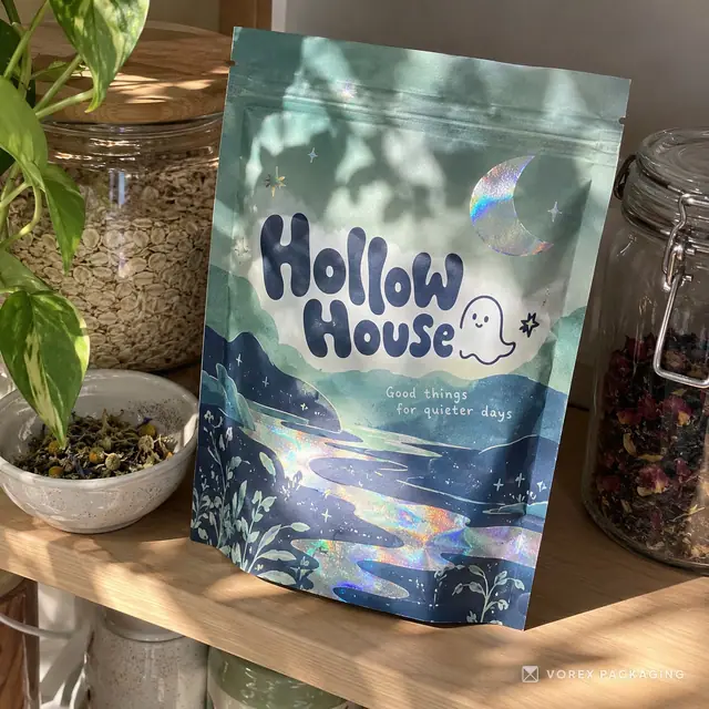 Resealable Stand-up Pouches by Vorex