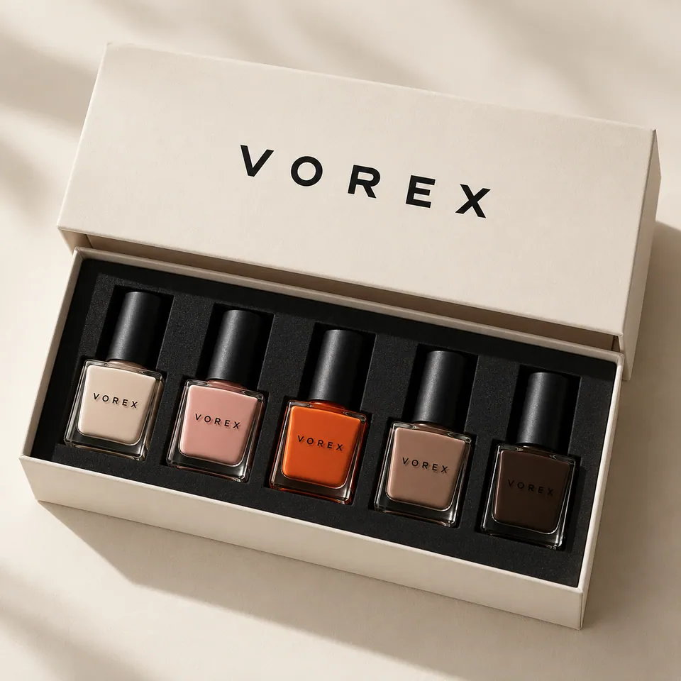 Custom Nail Polish Boxes by Vorex
