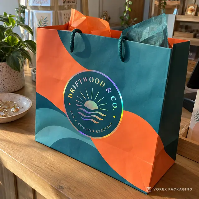 Branded Paper Bags by Vorex