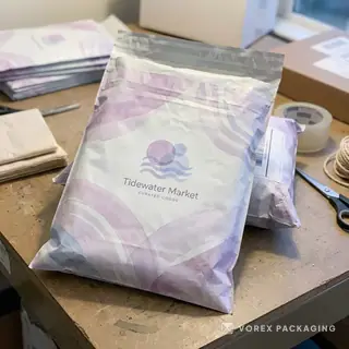 Branded Poly Mailer Bags by Vorex