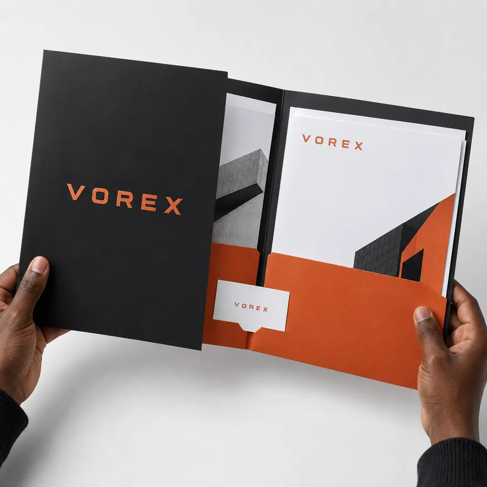 Custom Presentation Folders by Vorex