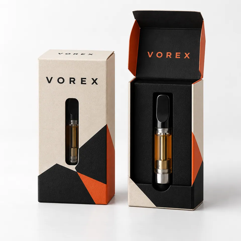 Custom Vape Cartridge Boxes by Vorex